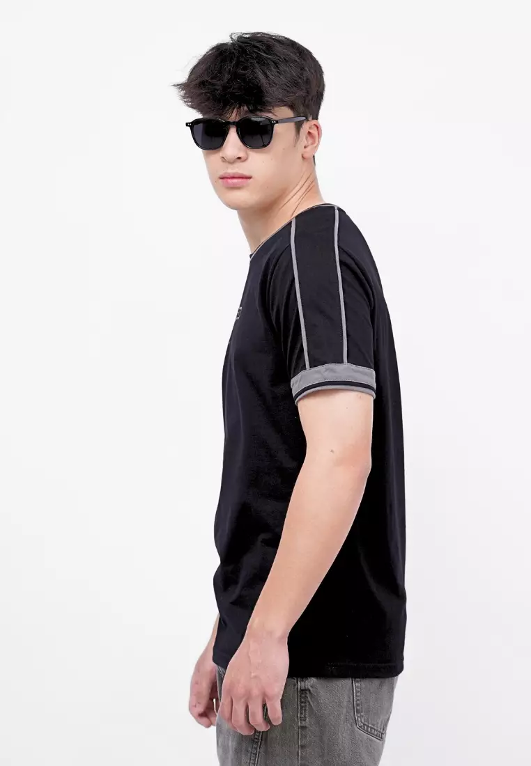 Ryusei Kaos Pria Vaunted Black