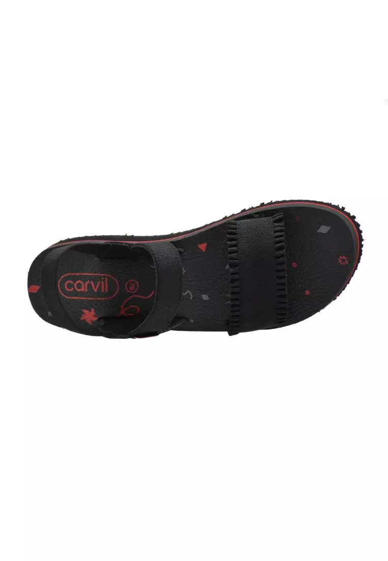 Carvil Sandal Wanita Melista-TB Black/Grey