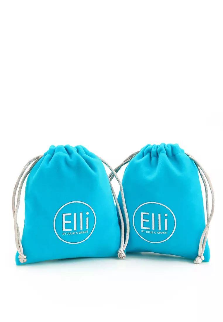 Earrings Stars Moon Crystals