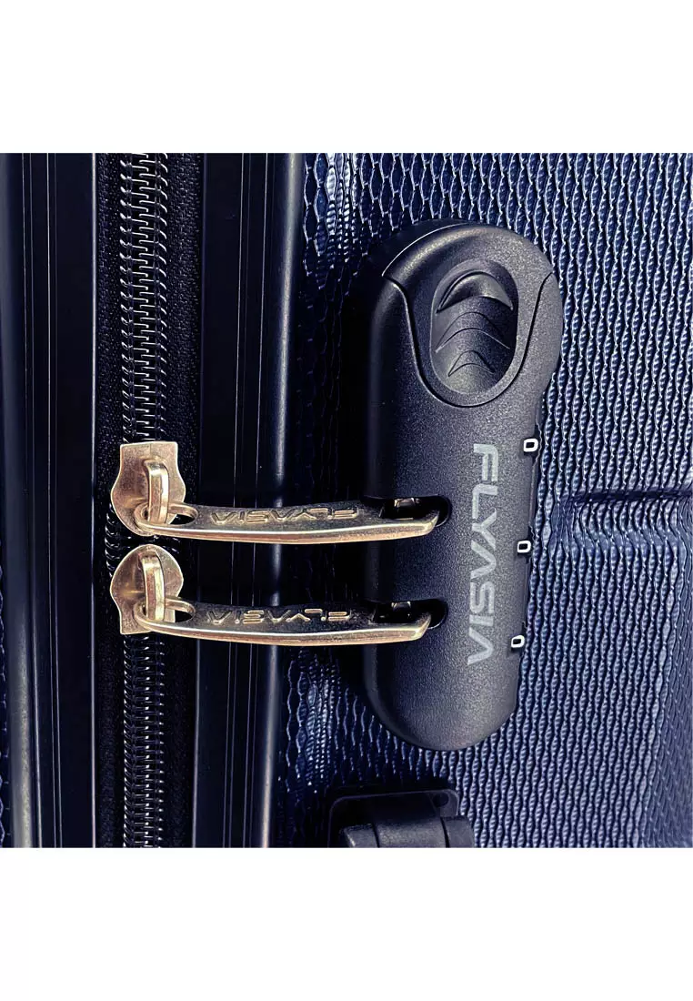 Buy Flyasia FLYASIA HARD CASE DARK BLUE LUGGAGE 3 IN 1 COMBO SET