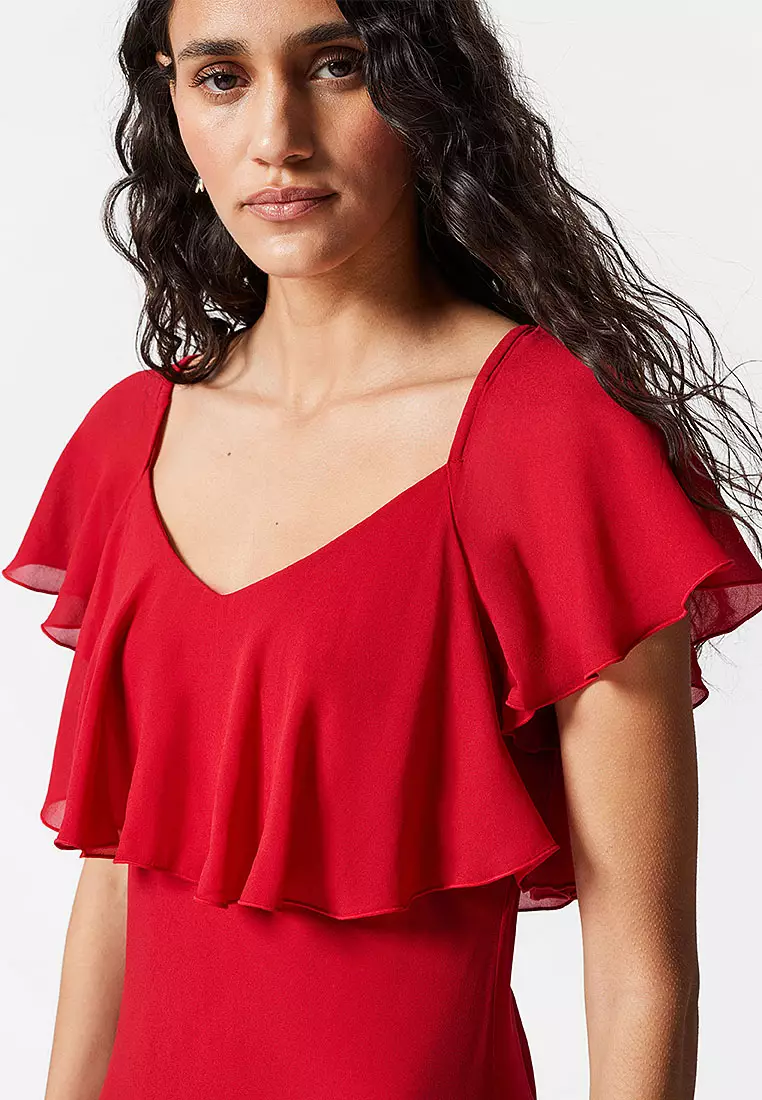 Ruffle Maxi Dress
