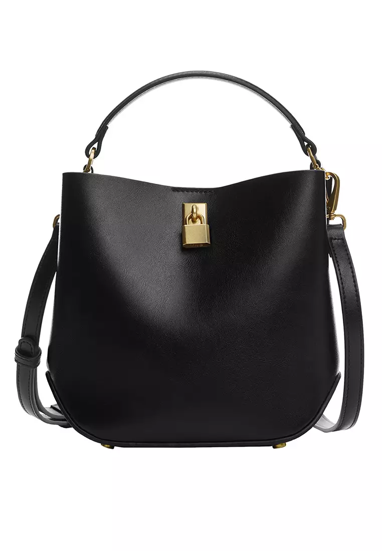Buy Mango Mini Shopper Bag With Rear Padlock Online ZALORA Malaysia