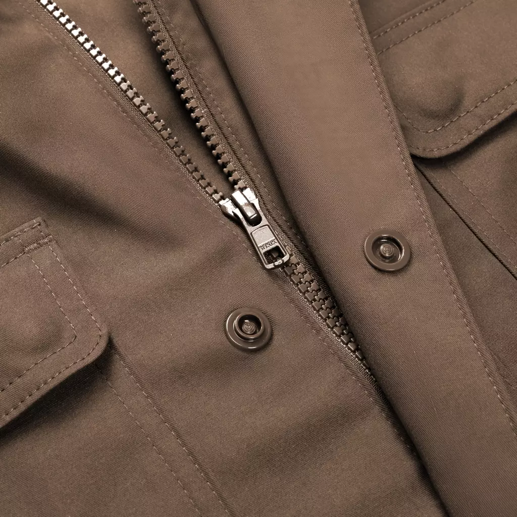 Shephered Parka Jacket Jaket Pria Wanita Outdoor Praktis - Cokelat