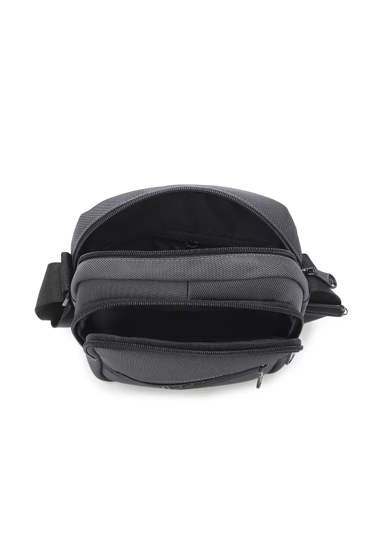 Men's Sling Bag / Crossbody Bag (Tas Selempang Pria) - Abu-Abu