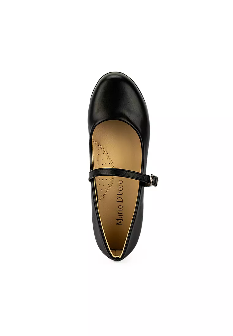 Women's Flats School Shoes LW 23158 Black C22 C33 C37 C52 C70 C71