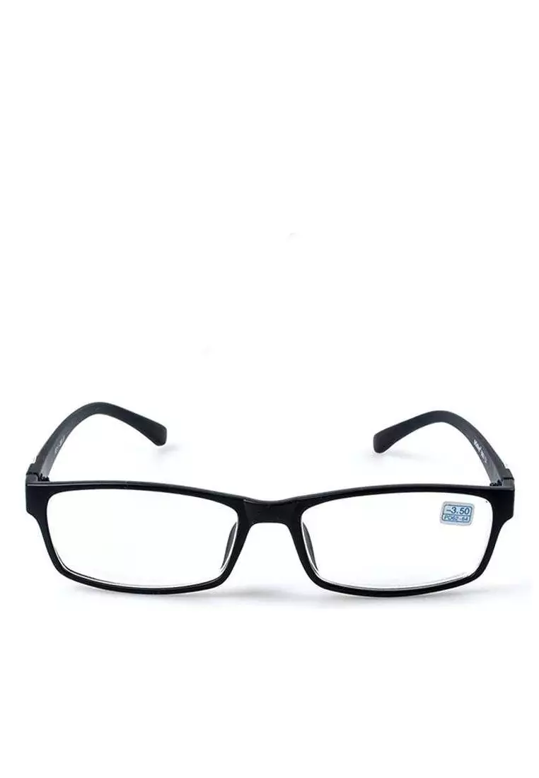 Xise Eyeglass Kacamata Rabun Jauh Lensa Minus 1.5 Material Plastik ORIGINAL - Black