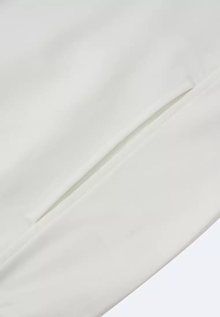 WOMEN'S LOGO TURTLENECK HALF-ZIP HOODIE