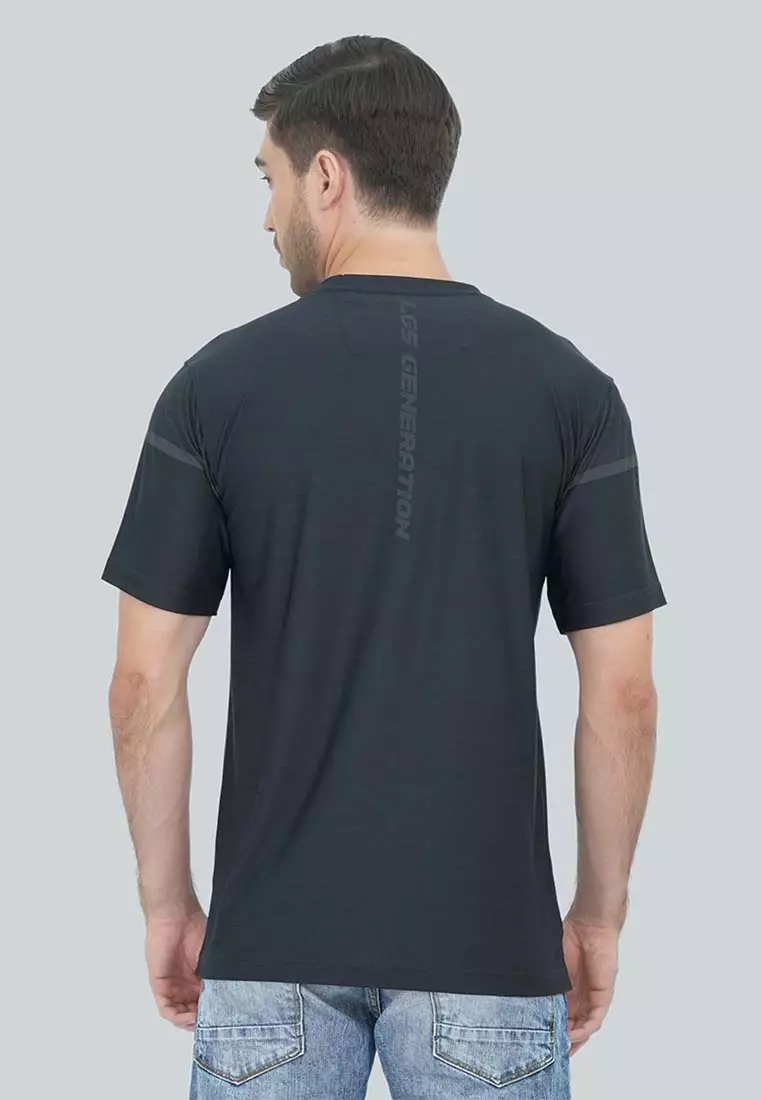 LGS - Kaos Olahraga Quick Dry - Slim Fit - Warna Variasi - Running - Tenis - Katun Nyaman
