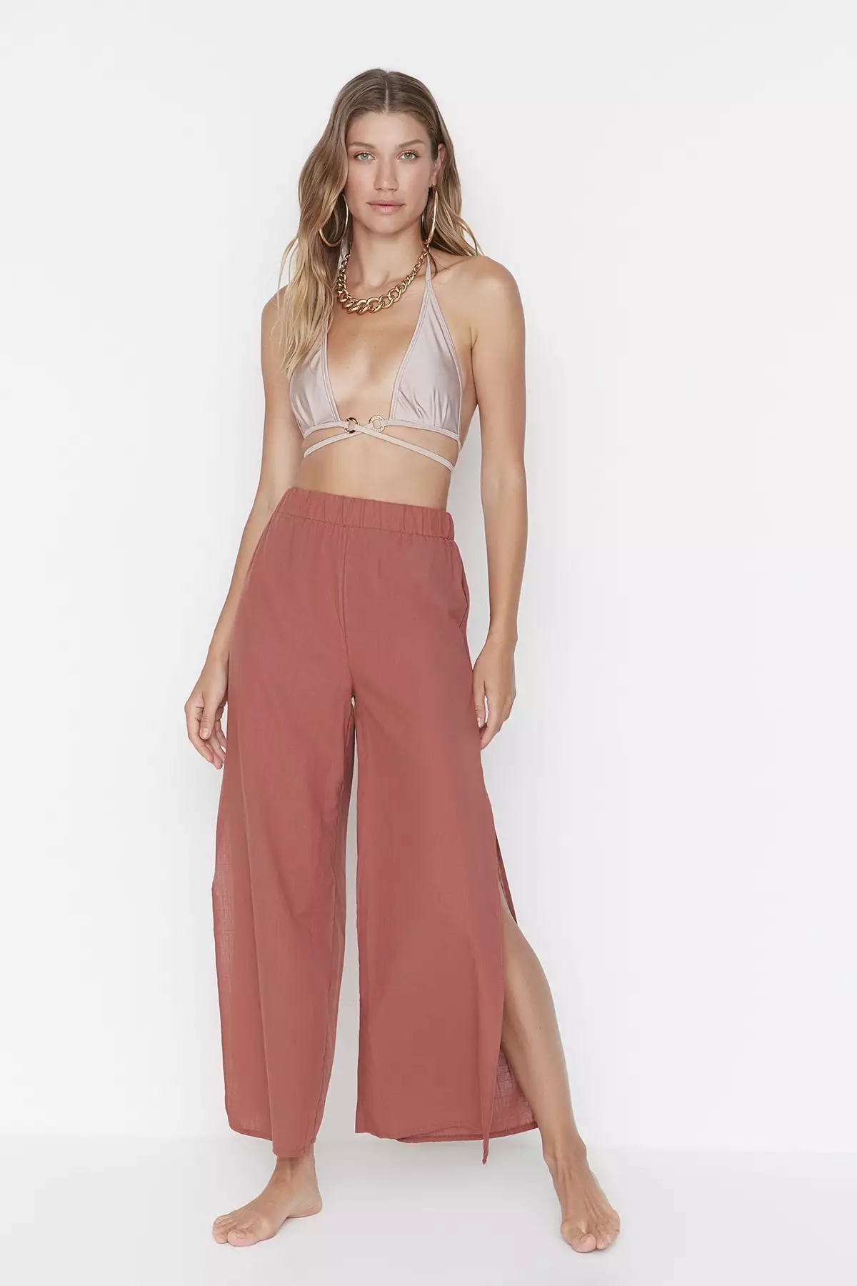 Wide beach pants hotsell
