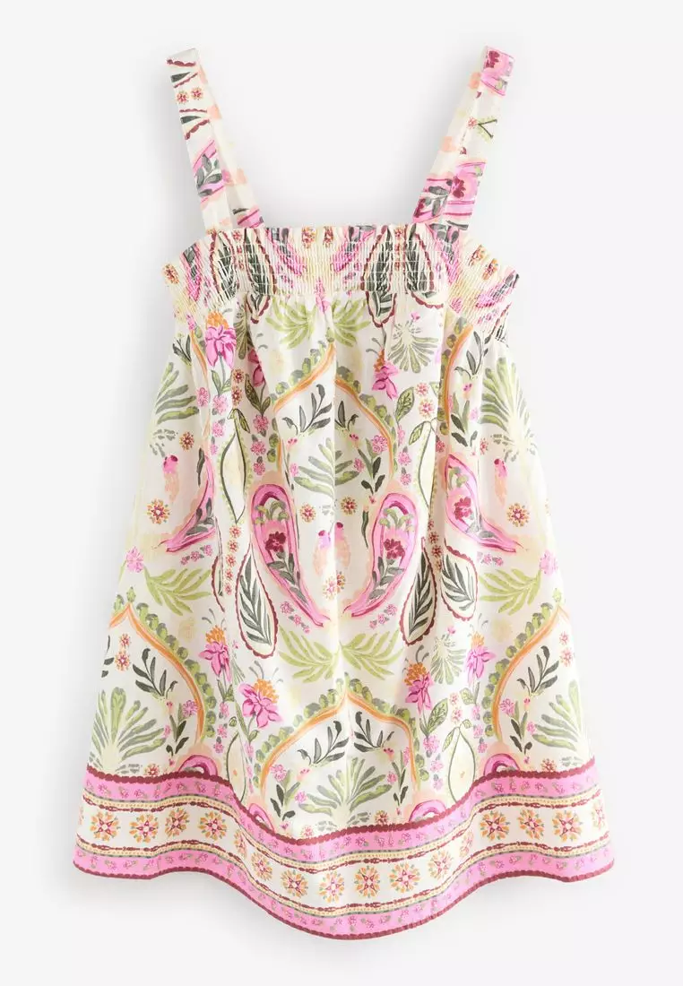 Mini Summer 100% Cotton Dress