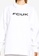 French Connection white Fcuk Oversized Crew Neck Sweater D6C63AA62C594DGS_6