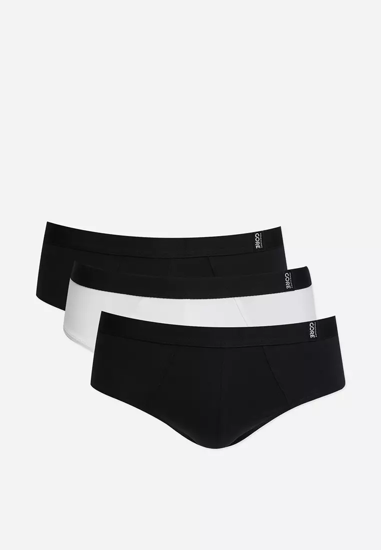Penshoppe Core Men's 3 in 1 Bundle Allday Classic Brief