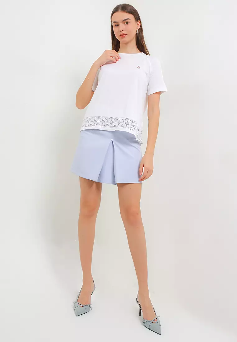 Tiera Crochet Hem Top