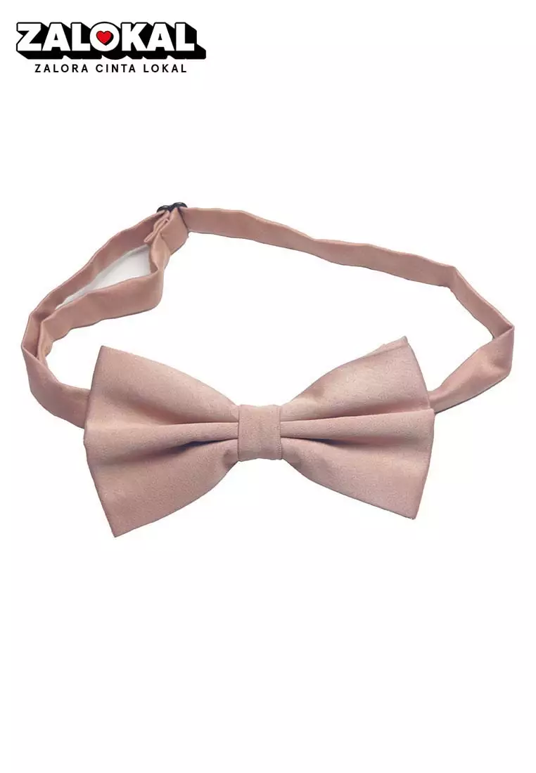 Dasi Kupu Bowtie Rose Gold A12