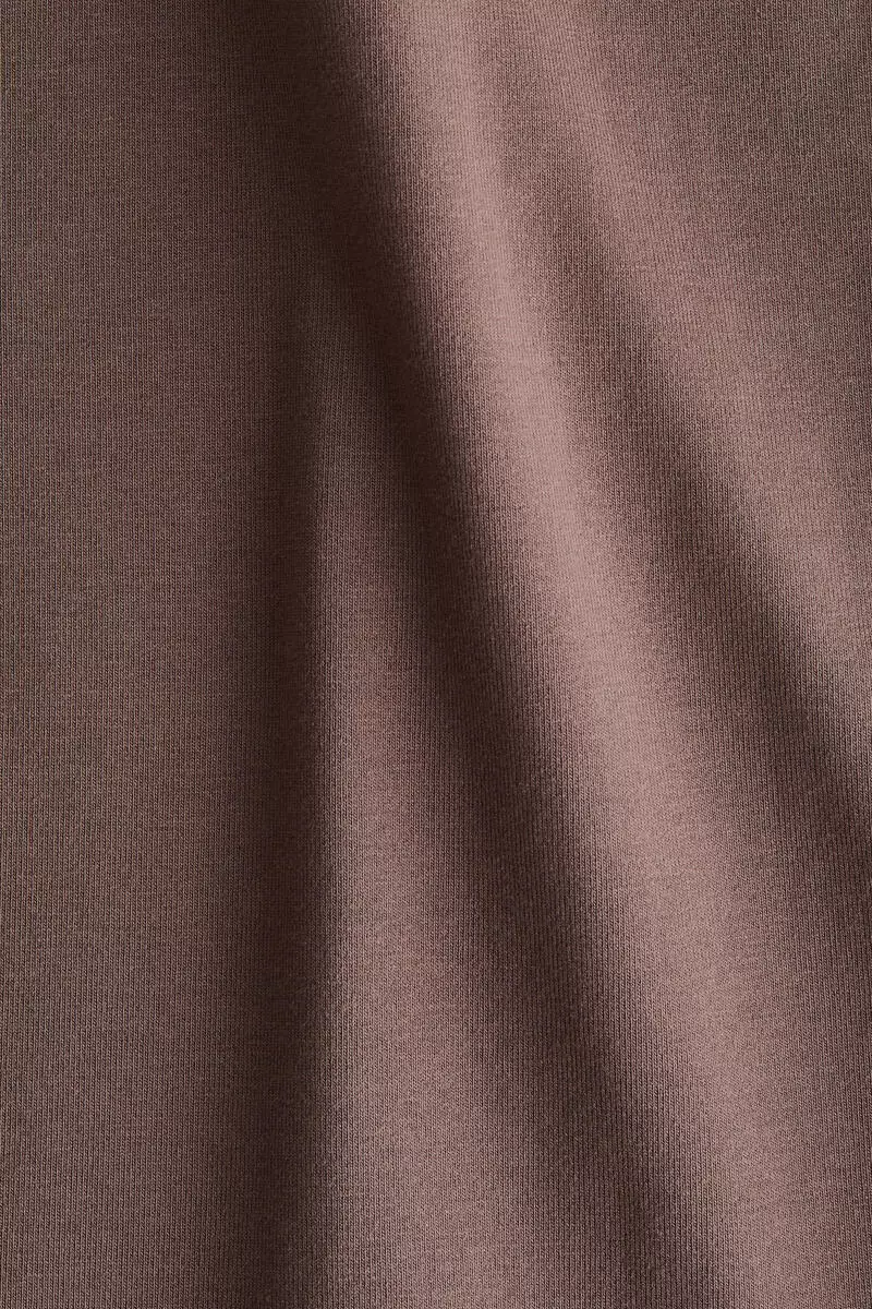 Foldover-waist cotton trousers