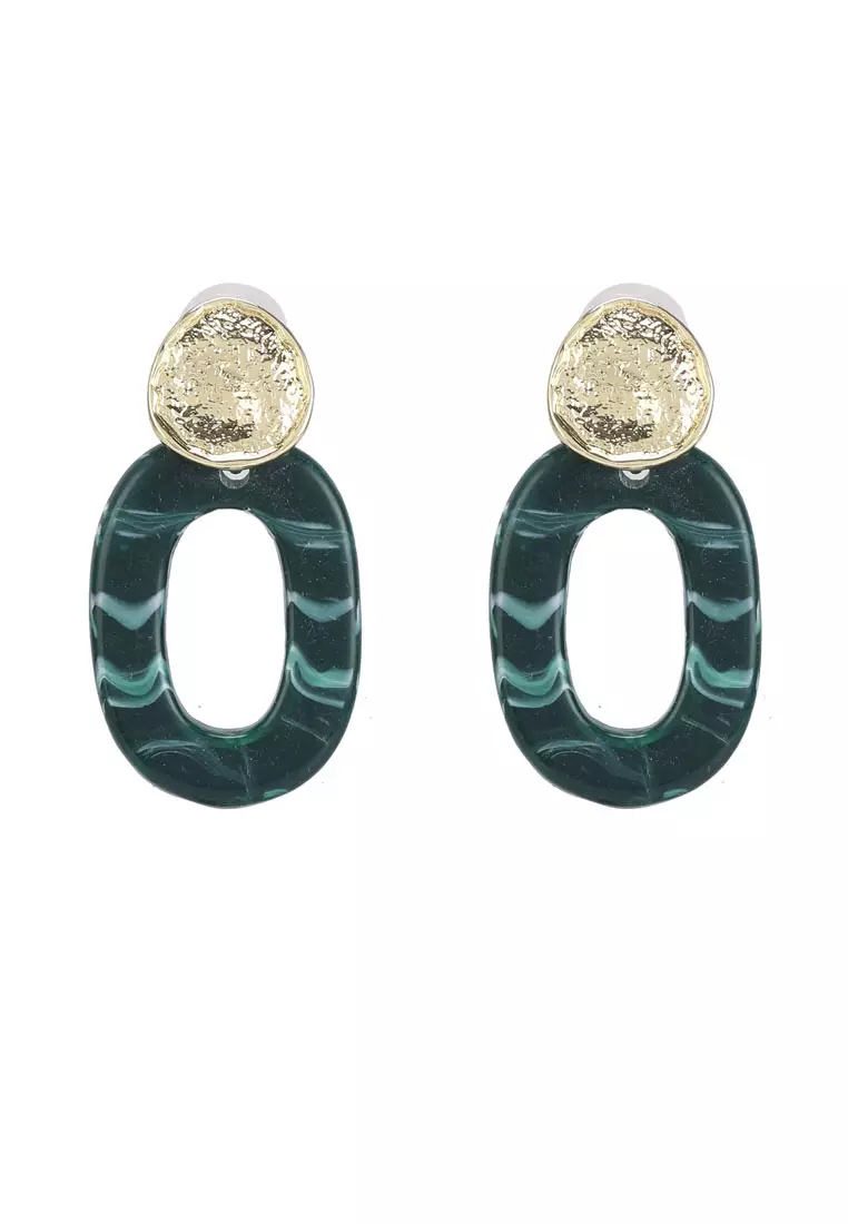 Buy Red s Revenge Right On Resin Dangle Earrings 2024 Online