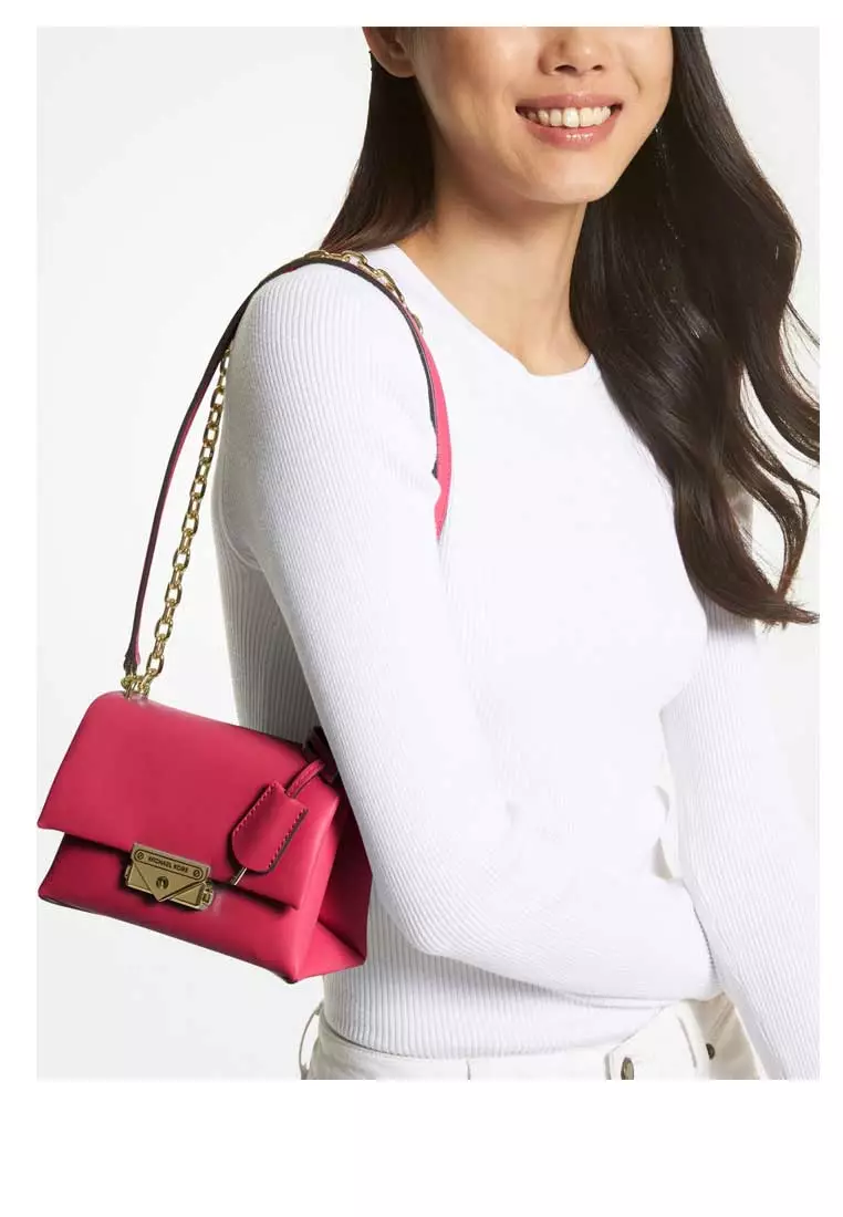 Michael Kors Michael Kors Cece Small Faux Leather Shoulder Bag 2024