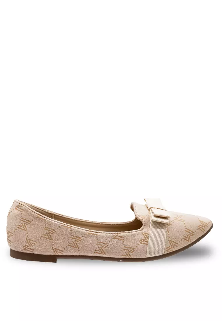 Discount on Speedy Rhino  shoes - SKU: Speedy Rhino Bow Ballerina Flats