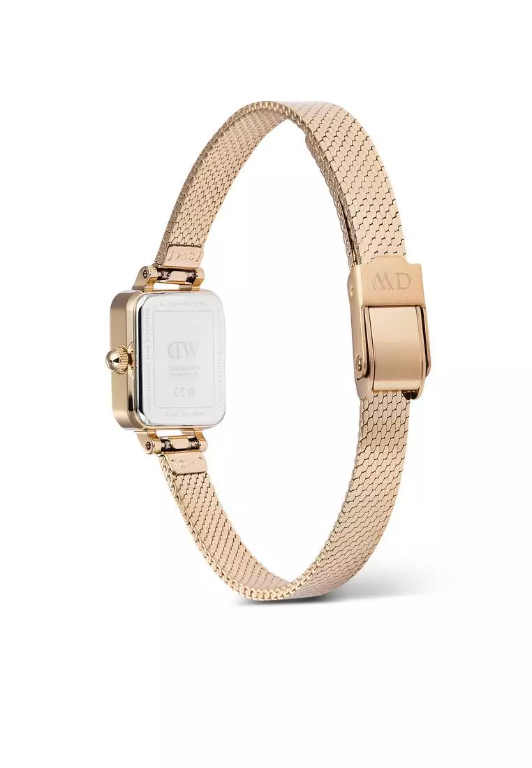 Quadro Mini Reflection Rose Gold - Women Watch stainless steel watch DW Official Authentic Original
