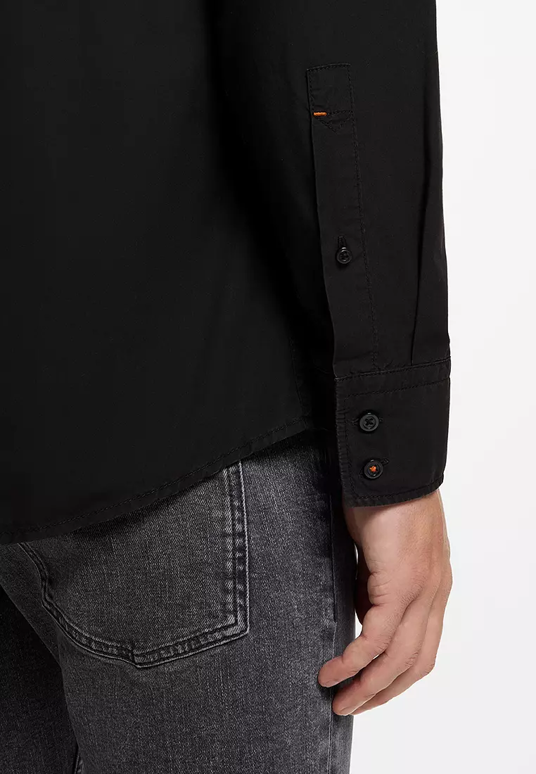 Relegant Poplin Shirt - BOSS Orange