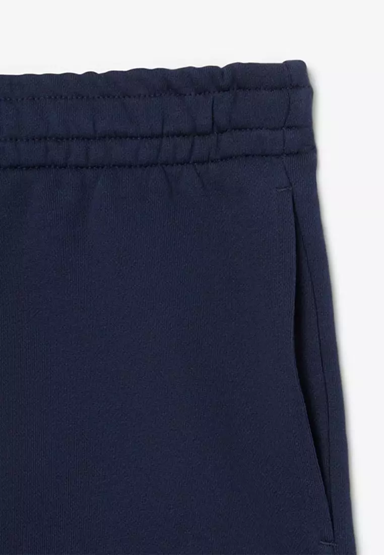 Cotton Fleece Cargo Shorts