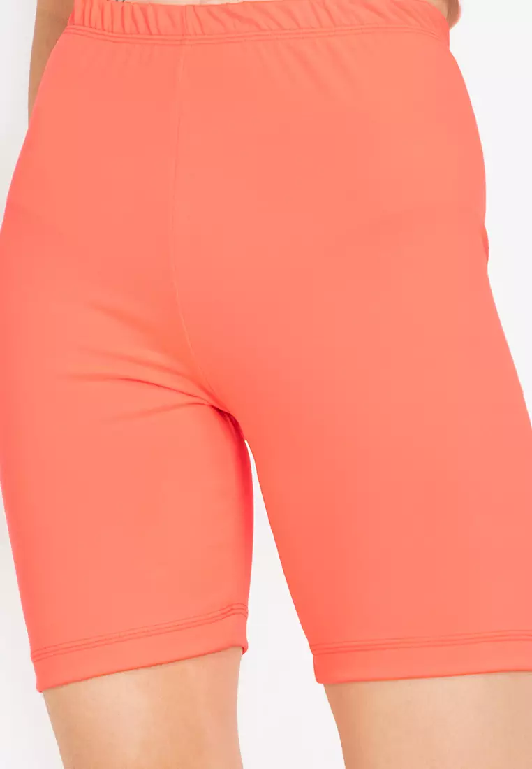 Ladies Compression Shorts - Red