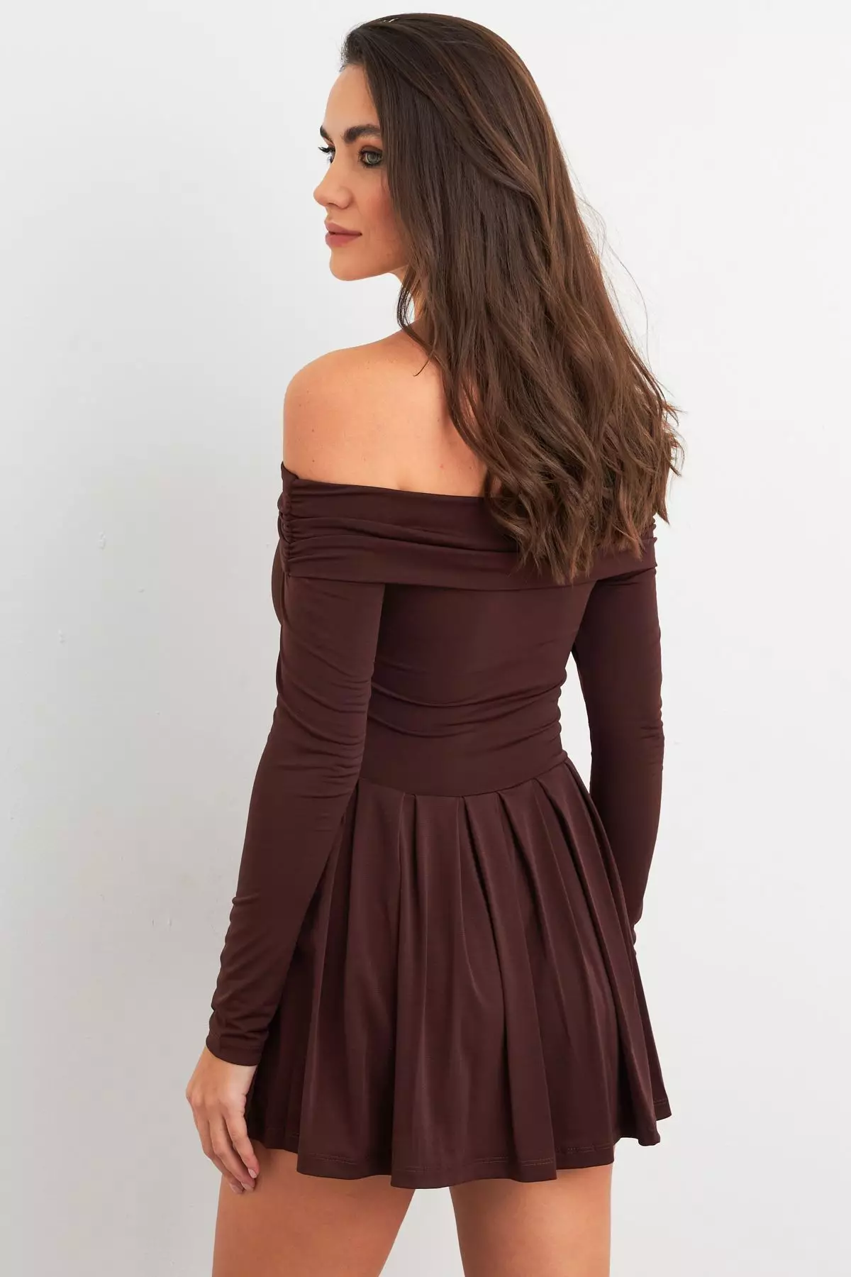 Madonna Collar Midi Dress