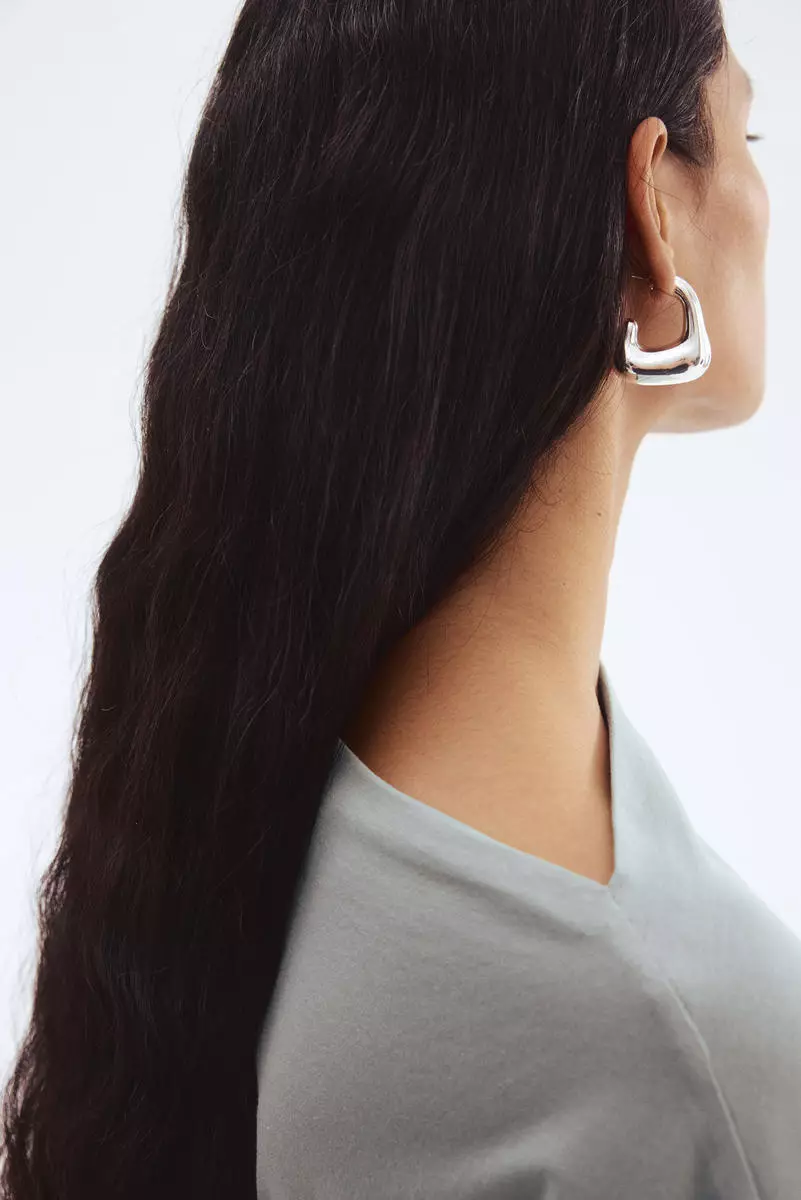 Boat-neck cotton top