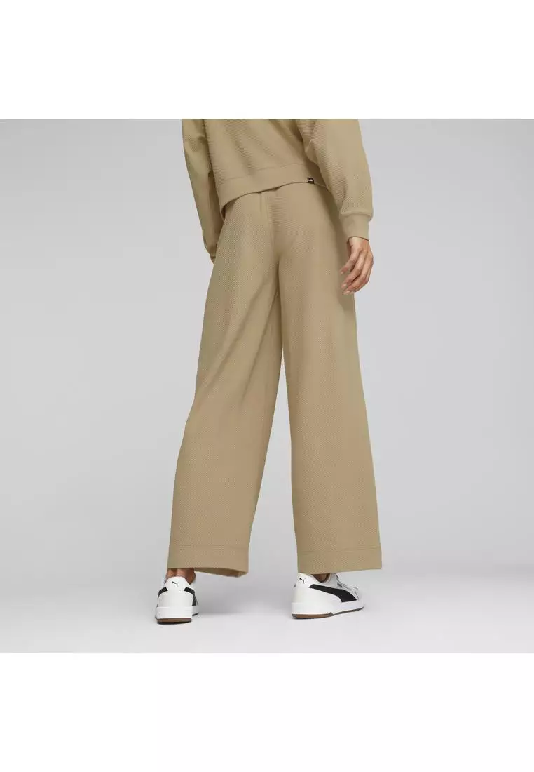 HER 女子高腰針織長褲