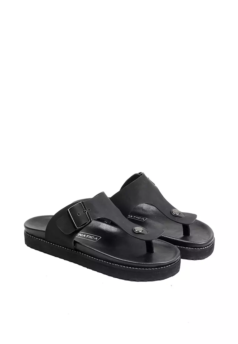 Lvnatica Azka Full Black Slippers Sandals