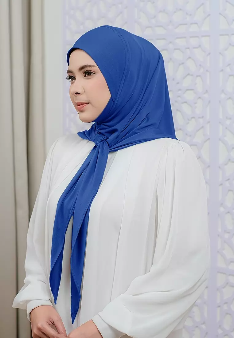 HIJAB INSTAN LUNA - ROYAL BLUE