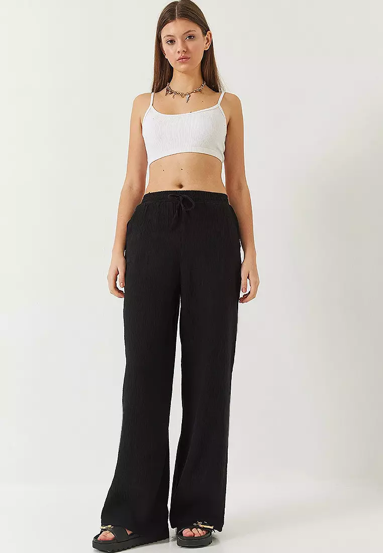 Muslin Palazzo Trousers