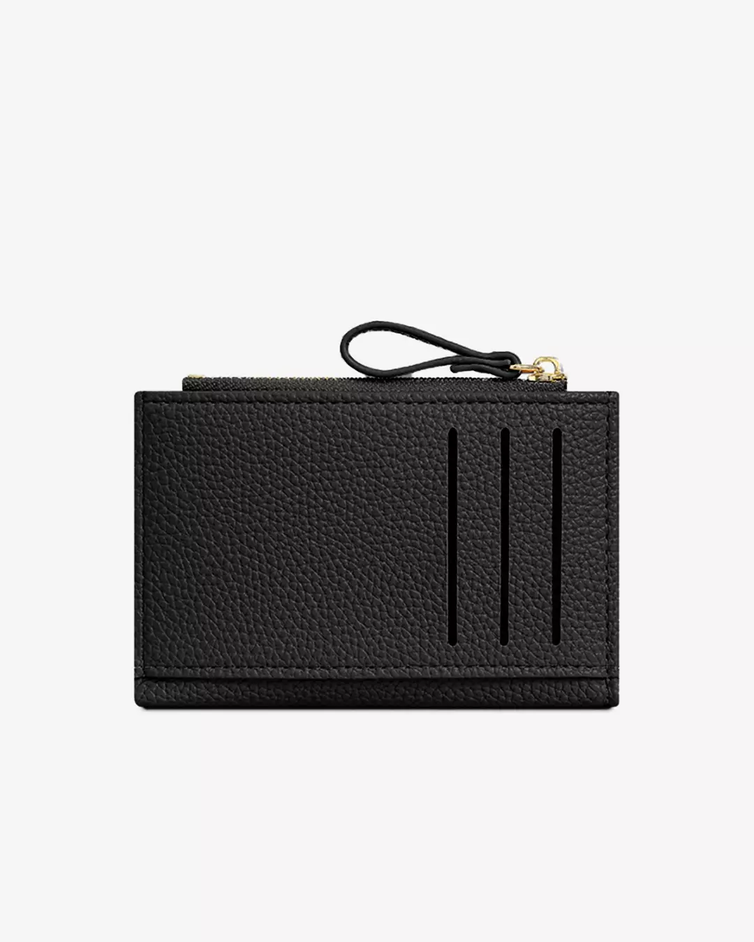 C2 Aqhiel Black Leather Wallet - Dompet Kulit Wanita