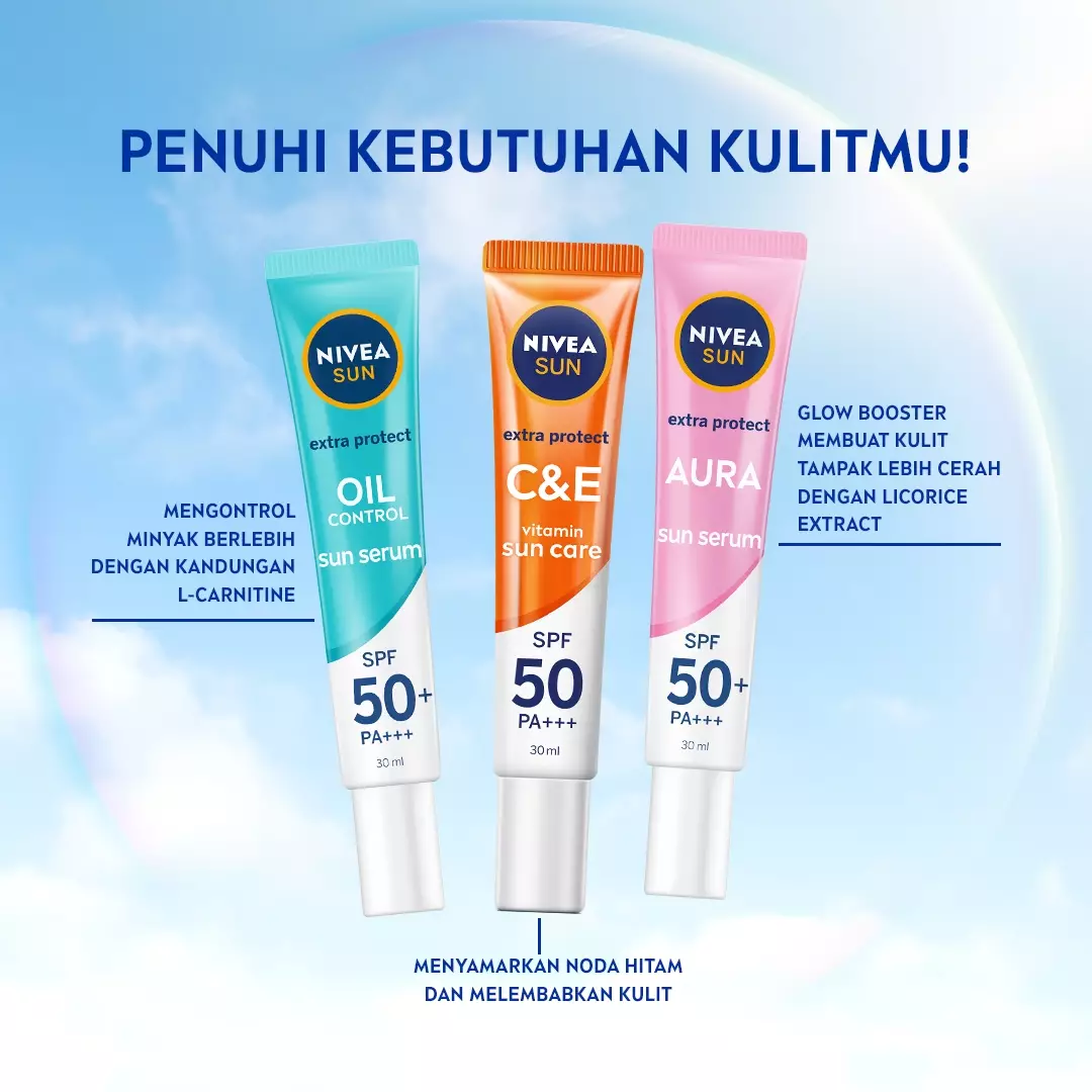 NIVEA Sun Face Serum Instant Aura 30ml