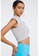 FOREVER 21 grey Ribbed Mock Neck Crop Top A663CAAC2C199FGS_2