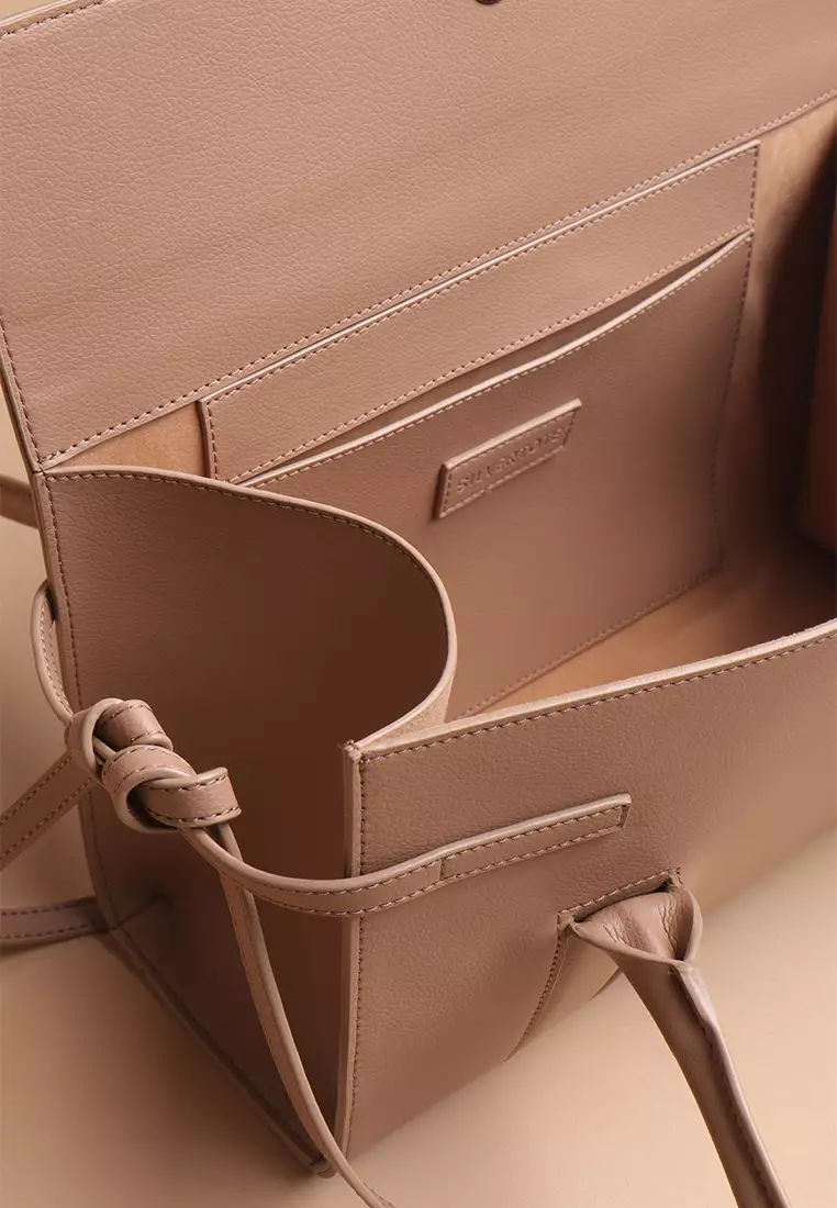 Tas Bahu Wanita Silvertote Rose Small Khaki