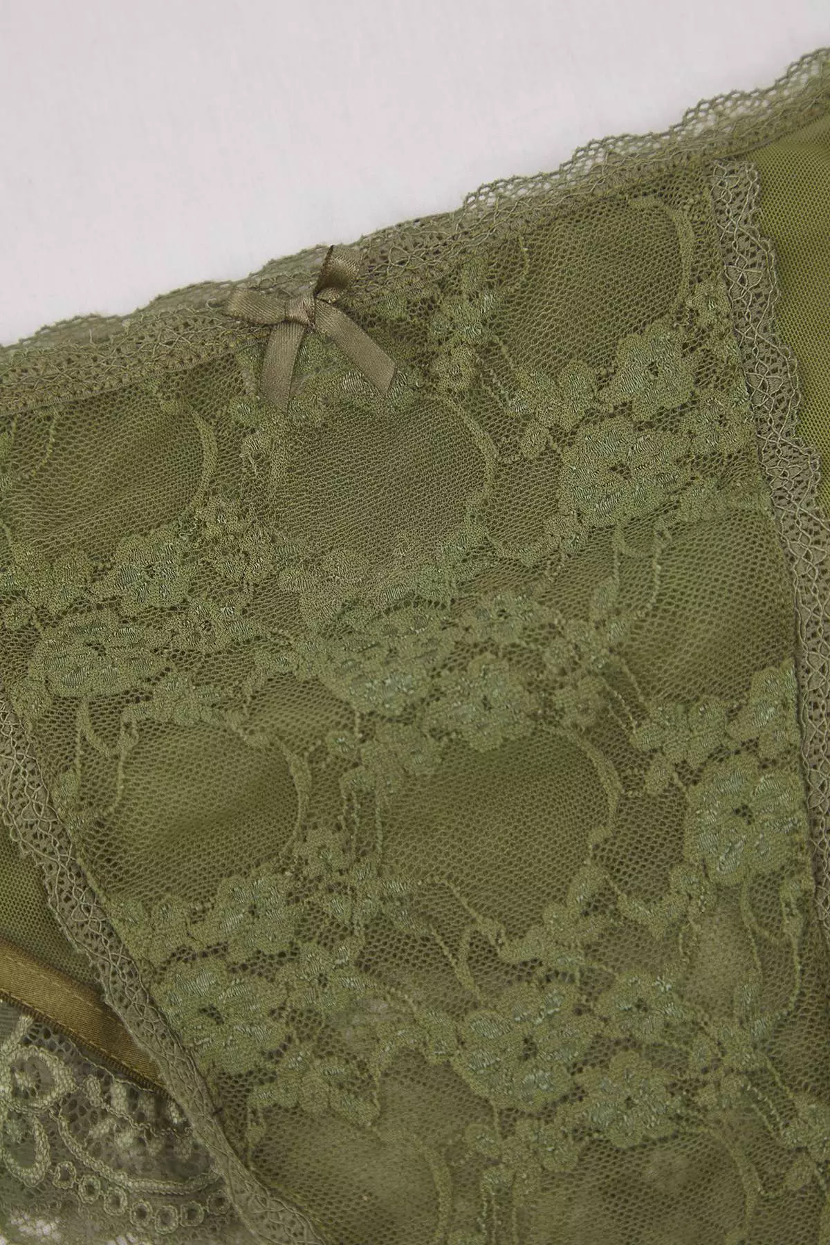 Khaki Lace Plus Size Panties
