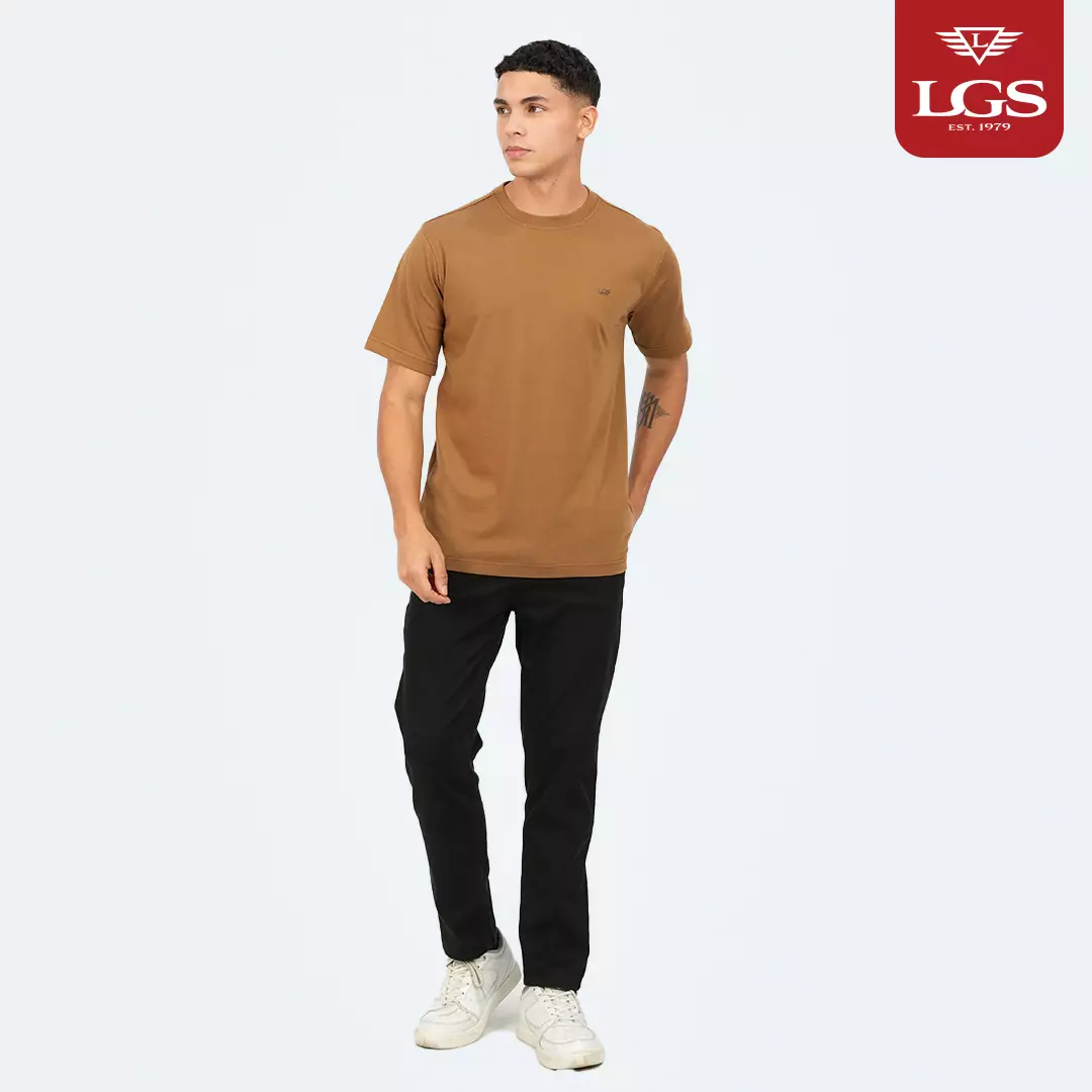 LGS - Kaos Casual Pria - Motif Polos - Basic T-Shirt - Katun - Multi - Regular Fit - CTS.222.S3370