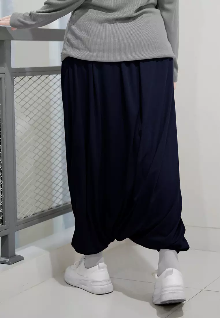 Zelena - Akira Sirwal Pants | Celana Olahraga | Harem Pants | Celana Syari Olahraga - L