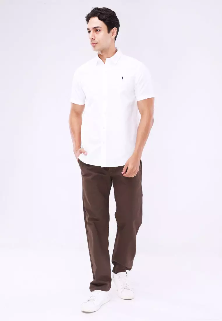 Woven Polo Short Sleeve