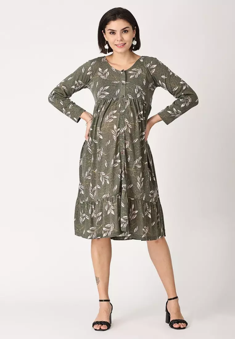 Olive Garden Maternity And Nursing Dress