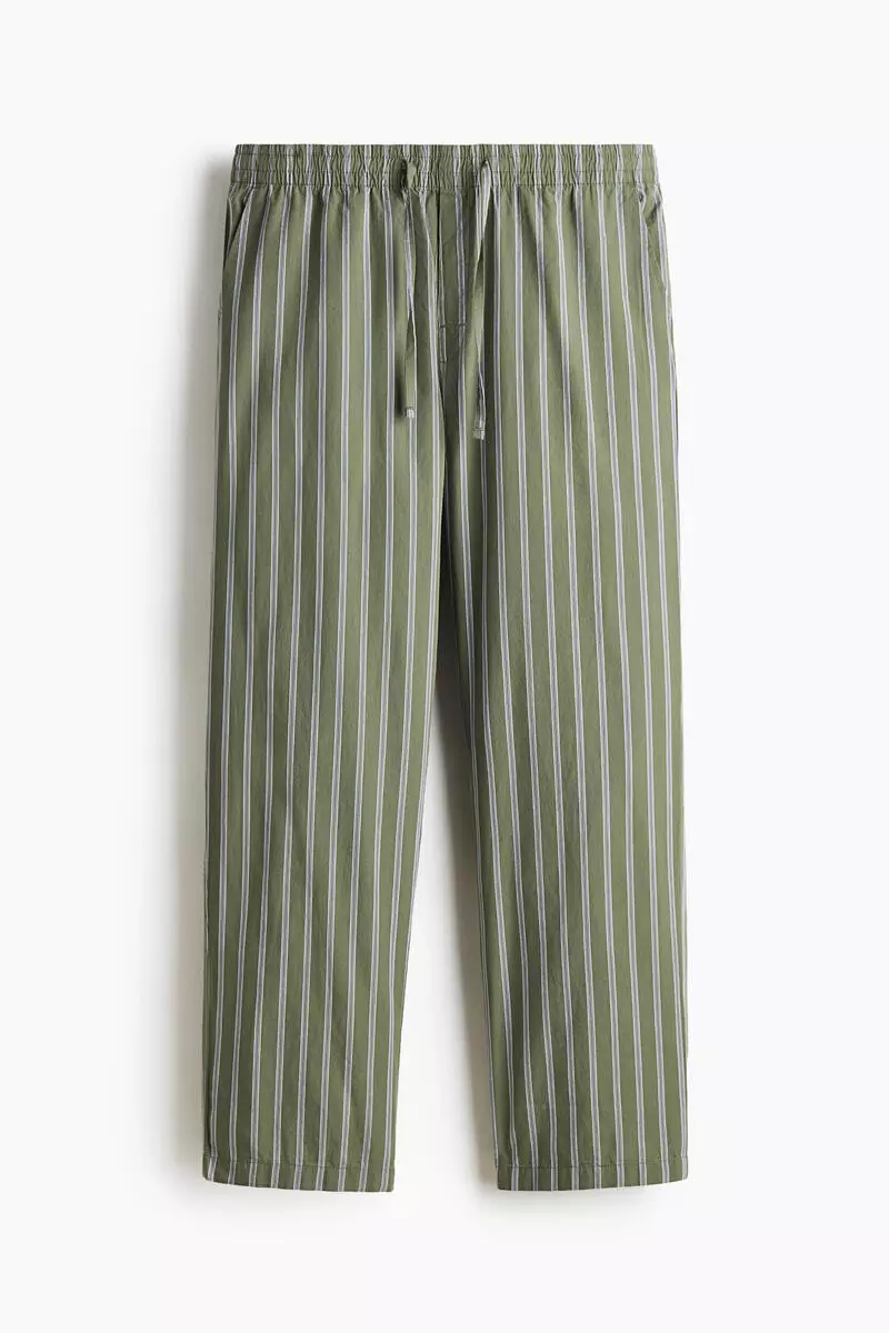 Relaxed Fit Poplin trousers