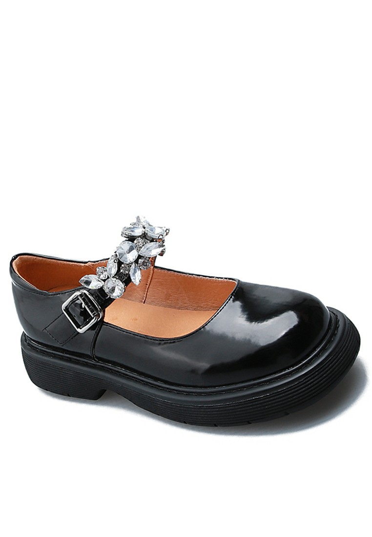 Rhinestones Strap Mary Jane Shoes YLT2883-1