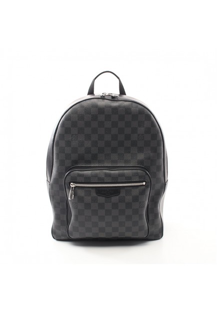 Louis Vuitton Pre-loved LOUIS VUITTON Josh Graphite Backpack rucksack PVC leather black 2023 | Buy Vuitton | ZALORA Hong Kong
