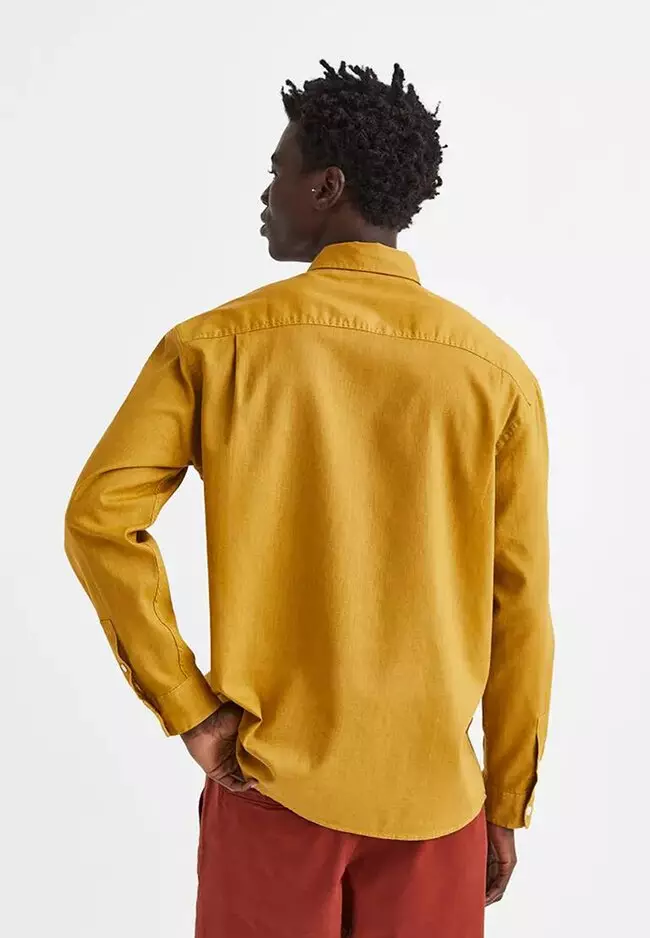 H&m mustard outlet shirt