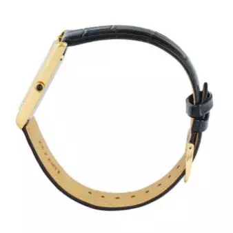 Jam Tangan Pria Seiko Classic SWR104P1 SWR104P1X1 Strap Leather Black Color Men White Dial Original Garansi Resmi