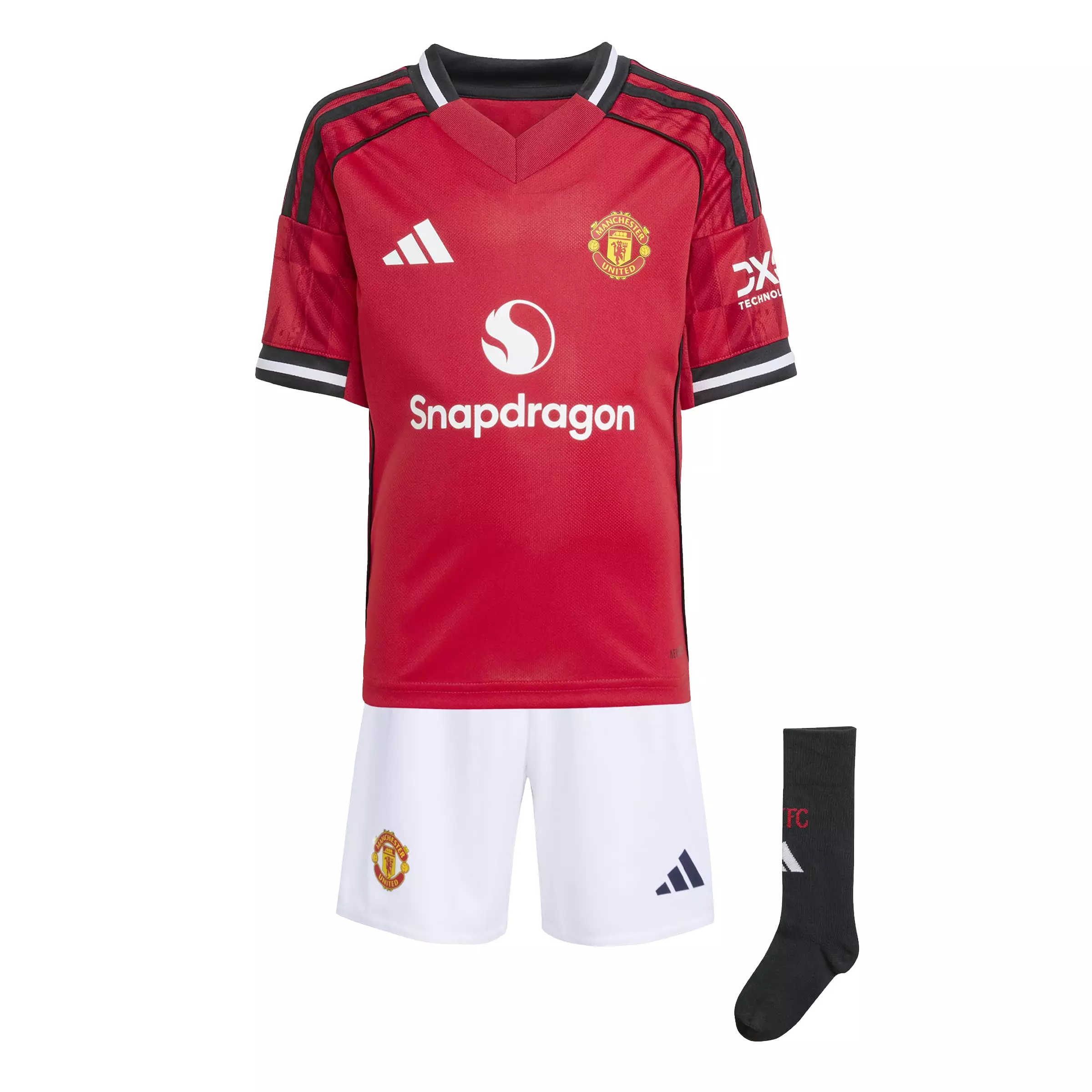 ADIDAS Manchester United 25/26 Home Mini Kit Kids JP3019 - Jersey Mini Set (Red)