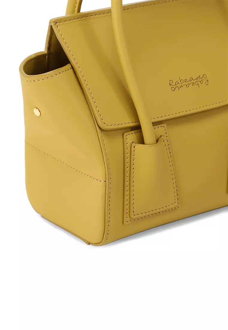 UNNI Mini Top Handle Bag - Mustard