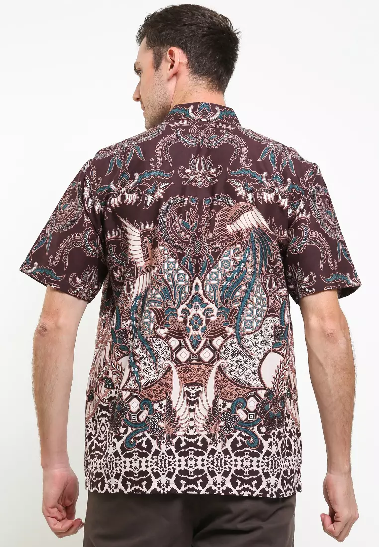 Jaden Shirt Kemeja Batik Katun Lengan Pendek