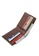 Volkswagen brown Men's RFID Genuine Leather Bi Fold Short Wallet 6C674ACA26F12EGS_6